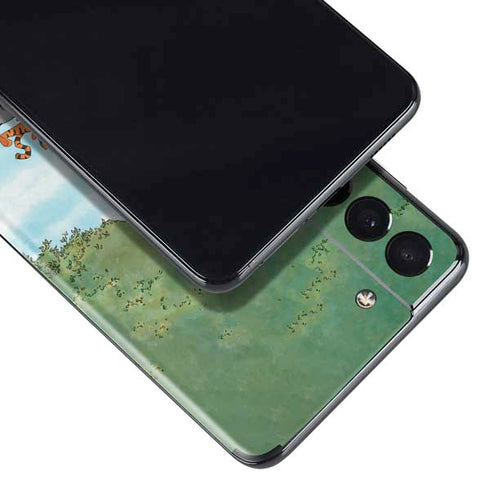 Disney Winnie the Pooh All Characters Galaxy S21 Plus 5G Skin